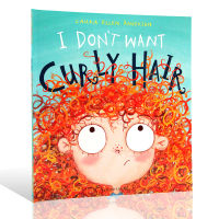 I don T want curly hair I dont want the trouble of curly hair childrens English Enlightenment picture story book parent-child reading early education puzzle paperback open