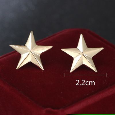 Little Star Brooch Badge Men 39;s and Women 39;s Blouses Five Pointed Metal Lapel Pin Stars Shirt Collar Pins and Brooches Accessories