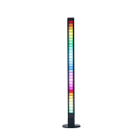 Creative RGB Music Sound Control DJ LED Level Light Car Vehicle Atmosphere Light Bar Novelty Rhythm Lamp PC Desktop Backlight