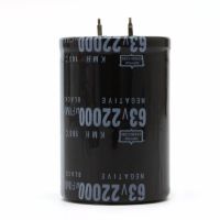 卐 22000UF 63V Aluminum Electrolytic Capacitor 105C Dimension 35x50mm Cylindrical