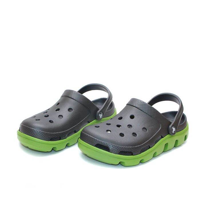 crocs-รองเท้าแตะผู้ชายรองเท้าแตะรองเท้าแตะรองเท้าผู้หญิงรองเท้าคู่ที่ชายหาด-11991