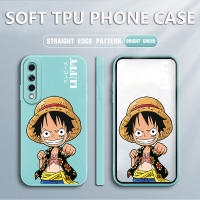 เคสโทรศัพท์ เคส Samsung A50S Case Luffy สแควร์ซอฟต์ซิลิคอนฟูลเฮาส์ ป้องกันการกระแทก ฝาหลังยางกันกระแทก สำหรับเด็กชายเด็กหญิง