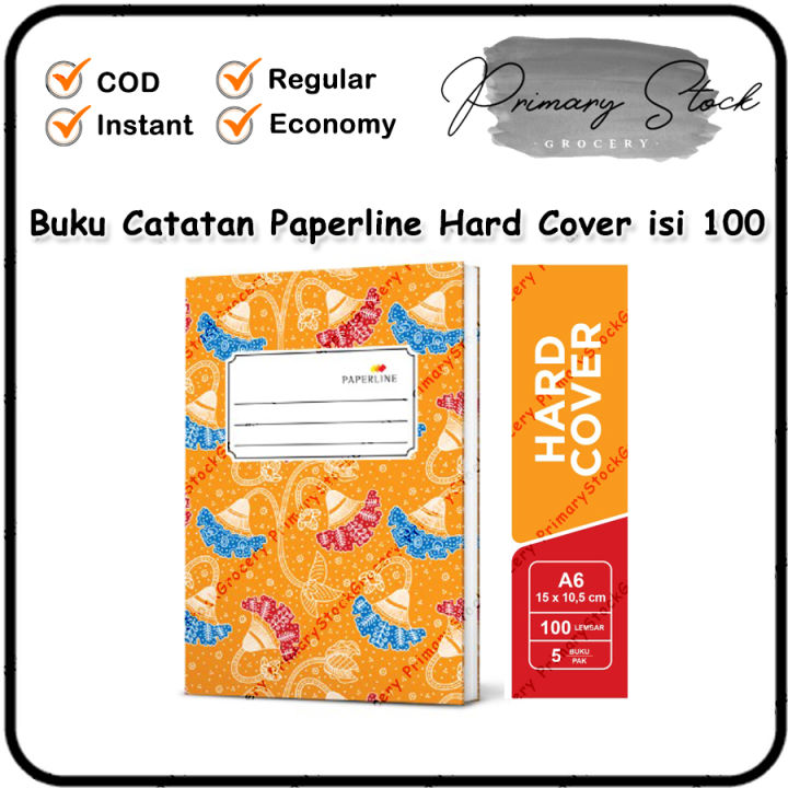 Buku Hard Cover A6 Paperline Oktavo Buku Memo Notes Kecil Isi 100 ...