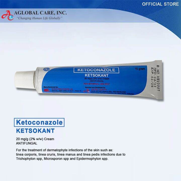 KETOCONAZOLE (KETSOKANT) 15g 2 mg/g (Cream) ( Generic of Nizoral