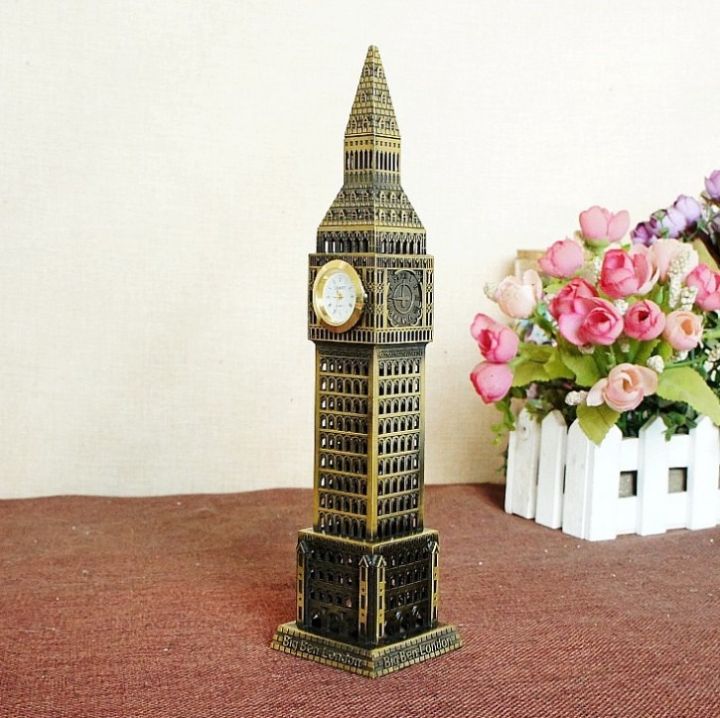 dt59-306-โมเดลหอนาฬิกาสีทอง-ลอนดอน-หอนาฬิกา-big-ben