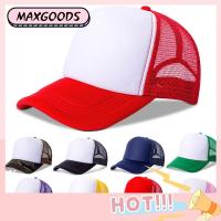 MAXG ปรับได้ หมวกฤดูร้อน หมวกแบน หมวกเบสบอล หมวก trucker หมวกแก๊ป Sunhat