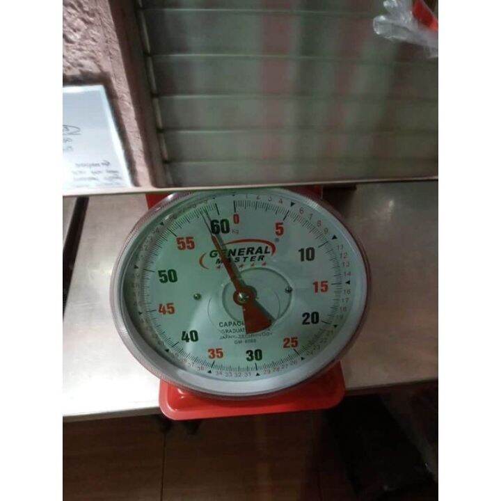 Hot Heavy Duty General Master Dial Spring 60kg Flat Scaletimbangan Weighing Scale Lazada Ph 9042