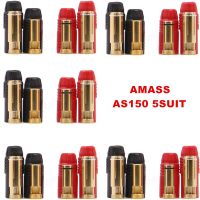 Amass AS150 Maschio Femmina Connettore Anti Scintilla 7Mm Placato Spina ชุดกล้วยต่อแบตเตอรี่ Ad Alta Tensone ESC E Cavo Di Carica