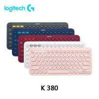 Logitech คีย์บอร์ดไร้สายแบบหลายอุปกรณ์ที่ K380สำหรับ Windows, Apple IOS,แอปเปิ้ลทีวี Android หรือ Chrome,บลูทูธ,การออกแบบที่ประหยัดพื้นที่ขนาดกะทัดรัด,PC/Mac/แล็ปท็อป/สมาร์ทโฟน/แท็บเล็ต