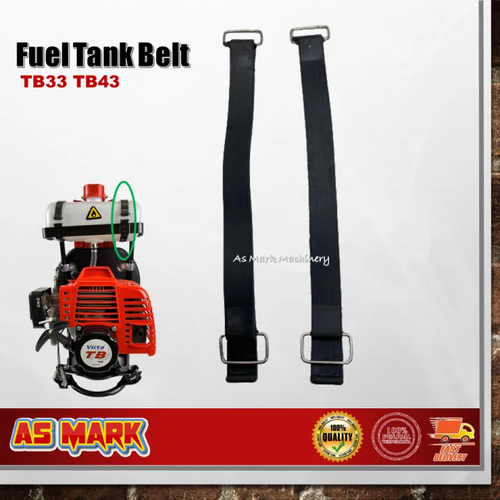 Fuel Tank Belt 2pcs Brush Cutter Tali Minyak Tangki Mesin Rumput TB33