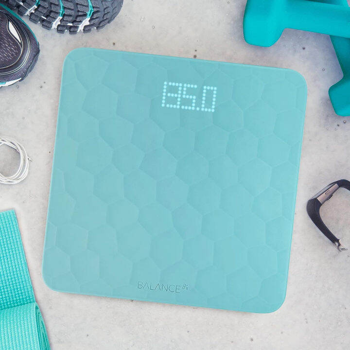 greater-goods-silicone-bathroom-scale-premium-bathroom-scale-for-measuring-weight-perfect-for-nutrition-and-fitness-comes-with-designer-silicone-cover-designed-in-st-louis-aqua