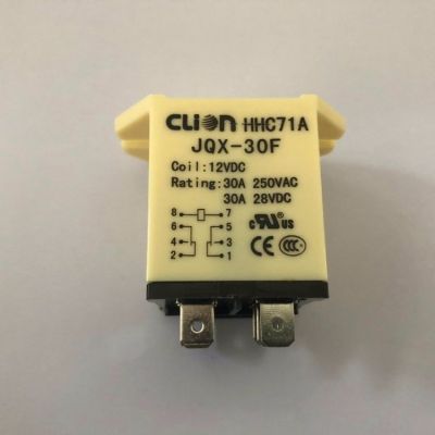 รีเลย์ Jqx-30f กลาง2z 30a รีเลย์กำลัง8pin Dc12v Dc24v Ac220v Ac110v