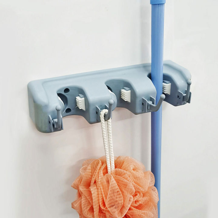 storage-mop-holder-non-slip-wall-mounted-with-hooks-multipurpose-kitchen-garage-household-fishing-pole-bathroom-broom-hanger