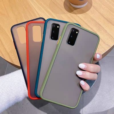 ส่งจากกรุงเทพ เก็บเงินปลายทาง เคสโทรศัพท์ ซัมซุง Case Samsung galaxy A02S เคสกันกระแทก ขอบสีหลังขุ่น เคส Samsung A02s