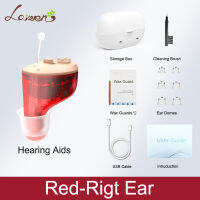 (ในสต็อก) เครื่องช่วยฟังแบบชาร์จไฟได้แบบพกพา High Power Digital Hearing Amplifier Ear Sound Amplifier Aid Audífonos สำหรับหูหนวก ** ผู้สูงอายุ