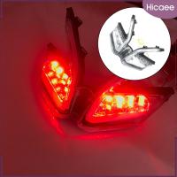 ไฟไฟเบรกด้านหลัง LED ย้อนยุค Hicaee สำหรับ DUCATI 899 959 1199 /S /R 1299แบบใส