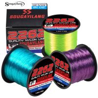 Sougayilang 100M Nylon Fishing Line High Quality Monofilament Abrasion Fishing Line 7-38LBs Fluorocarbon Sink Fishing Line Pesca