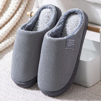 I Slippers Fashion Autumn Winter Cute Keep Warm Shoes Men Casual Flat House Indoor Bedroom Home Cotton Comfortable Slippers.