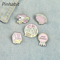 Pinhabit เข็มกลัดเคลือบลงยาแบบกำหนดเองได้รางวัลสมองหัวกระโหลก