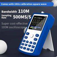 FNIRSI-1C15 Handheld Mini Portable Digital Oscilloscope 110M Bandwidth 500MSps Sampling Rate Multifunction