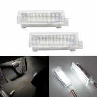 2PCS White Car LED Door Light Welcome Courtesy Lamp For BMW E81 F20 E90 E91 E92 E93 E60 E61 F07 F10 F11 F18 E63 Mini R50 R60