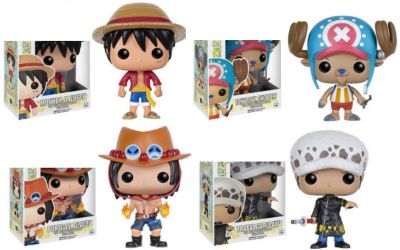 POP One Piece Luffy 98 Chopper 99 Dace 100 Law 101 Vinyl Figures Toy Collection Model Toys for Children Birthday Gift