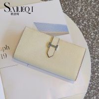 ZZOOI New Luxury Wallet Designer  Fold Leather Purse with Palm Pattern Leather  for Men and Women Wholesale Clutch Bag