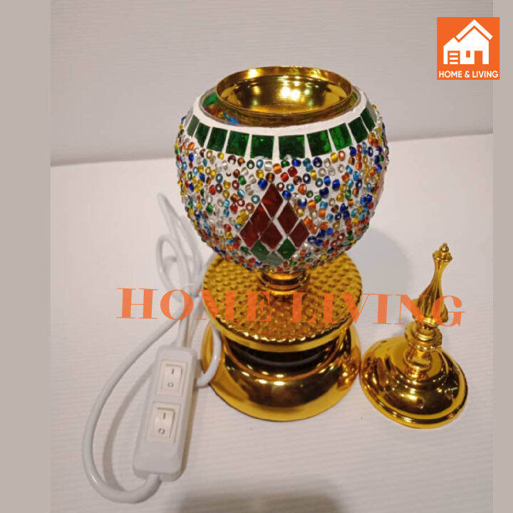 Mabkhara LED Light Electric Arabic Incense Burner for Bakhoor