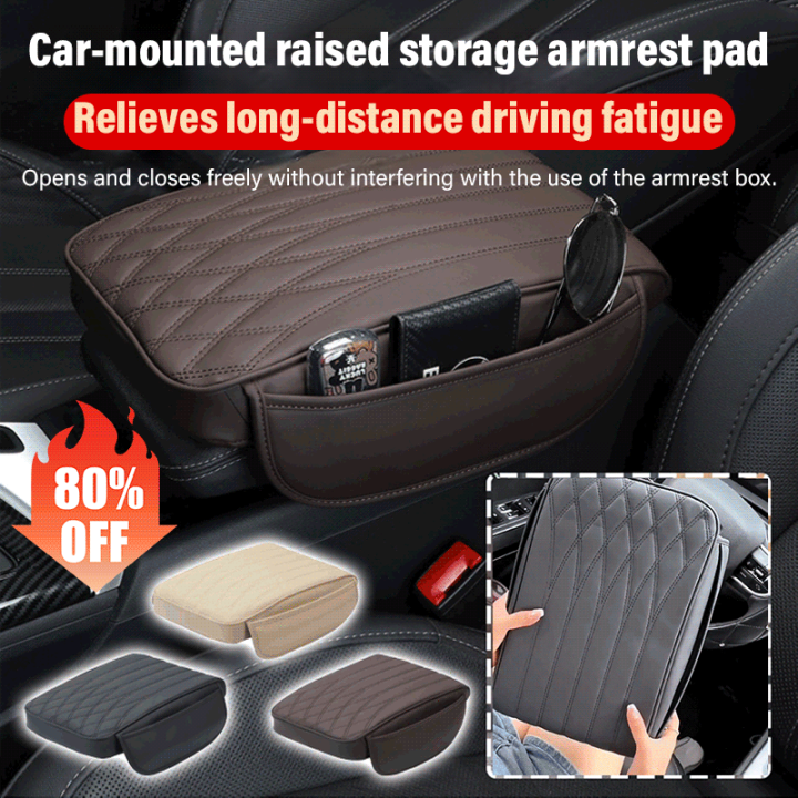 Super Life Car Armrest Box Pad Memory Foam Heightening Pad Armrest Box