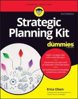 หนังสืออังกฤษ Strategic Planning Kit For Dummies (3Rd Ed.)