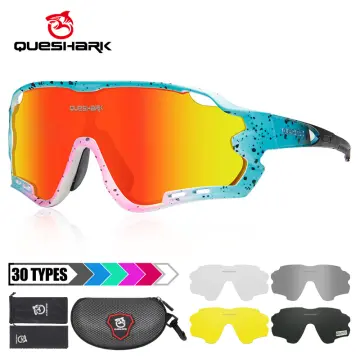 Queshark 14.5g Polarized Sports Sunglasses Bicycle Eyewear Mountain Bike  Glasses