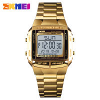 SKMEI Sports Watch Men Digital Watch Alarm Clock Countdown Watch Large Dial Glass Mirror Clock Fashion Outdoor Relogio Masculino