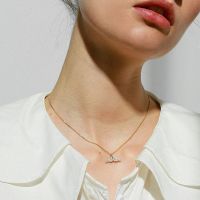 [COD] Batu fishtail dolphin necklace female trendy net red ins simple temperament niche light luxury brand clavicle chain