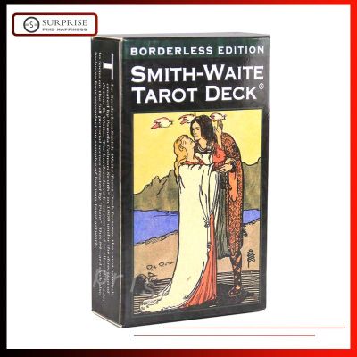 78แผ่นภาษาอังกฤษรุ่นไร้ขอบ Edition Smith-ไพ่ทาโรต์ไวท์การ์ด