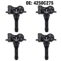 4PCS ระบบตรวจสอบความดันยางสำหรับ Mitsubishi Pajero Sport Attrage Mirage 433MHz TPMS Sensor 4250C275 4250F187 S180150004