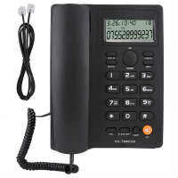 Wired Telephone with Speaker Voice Hands-free Calling Recorder Caller ID Display for Home Office Hotel telefono fijo para casa