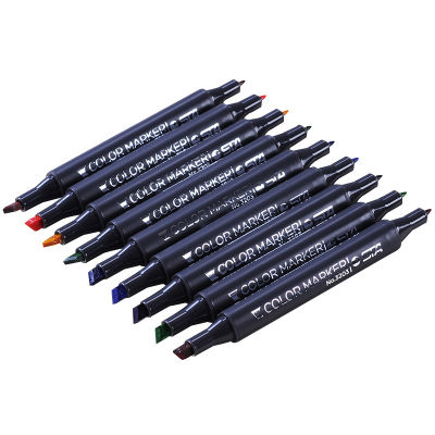 STA 3203 Markers Manga Drawing Markers Pen Alcohol Based Sketch Oily Dual Tips Brush Pen Art Design Supplies 201 Colors Optional
