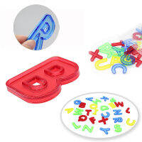 26PCS Transparent PE Alphabets A-Z Letter Teaching Tools Kids Early Educational Toy Colorful Montessori Learning Toys Baby Toy