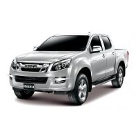 ส่งฟรี กันสาด//คิ้วกันสาด  อีซูซุ ดีแม็คซ์ Isuzu D-MAX 2007-2011 แคป//4ประตู สีบรอนซ์ อะไหล่รถ ของแต่งรถ