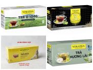 HCMCombo 04 hộp trà túi lọc đặc biệt cho pha chế VINATEA 2 g x 25 túi lọc