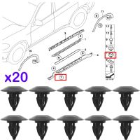 【CC】☬  20x Door Panel Sill Skirt Trim Fastener Clip Rivet MINI X6 M E70 E71 E72 F15 F16 F85 F86 R60 R61 Paceman