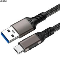 JQKSJH แล็ปท็อป10Gbps Gen2 USB C 3A PD 60W Type-C ที่ชาร์จไฟรวดเร็ว USB ถ่ายโอนข้อมูล3.2 USB