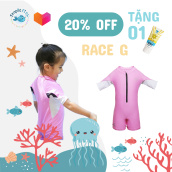 [HCM]Đồ bơi chống nắng cao cấp cho bé gái từ 0-6 tuổi - TropicFish Baby & Kids Swimwear Swimsuit for baby girl 0-6Y