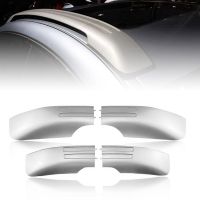 Car Racks for-BMW E71 E72 X6 2008-2014 Silver Roof Rack Rail Retrofit End Cover Set Car Exterior Accessories