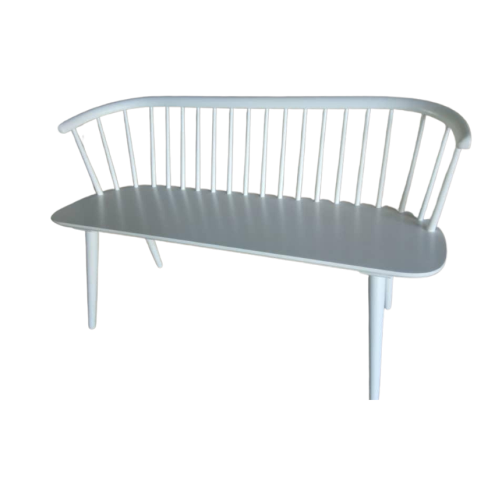 Wooden Bench Chair white Lazada