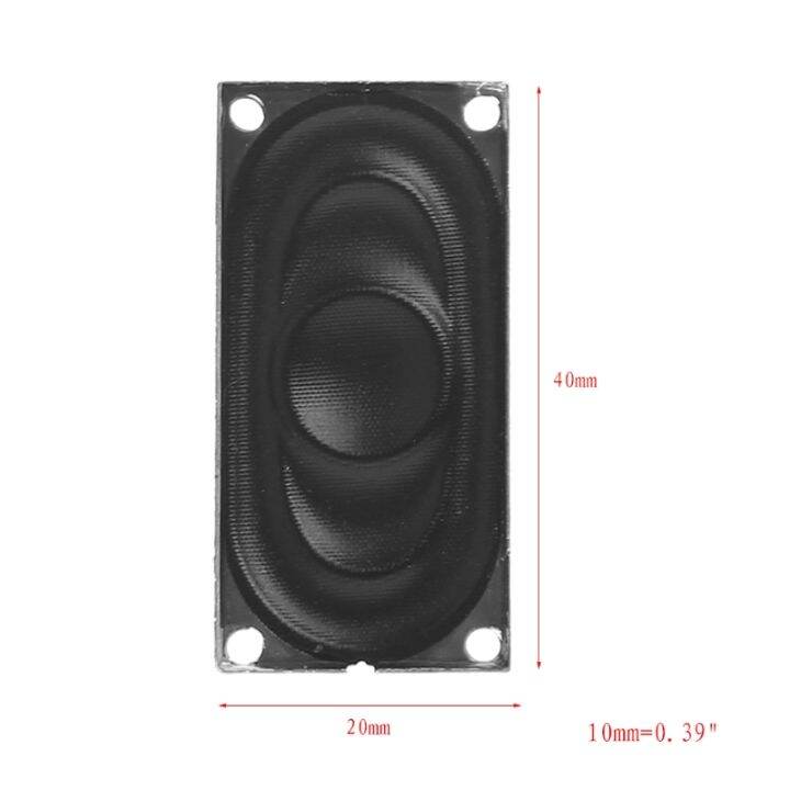 ลำโพงเสียงขนาดเล็ก1คู่2040-8ohm-2w-ลำโพงคอมพิวเตอร์โน้ตบุ๊กแบบพกพา