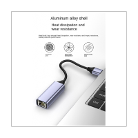 Type-C to RJ45 Ethernet Adapter Type-C 3.0 PC Internet Type-C 1000Mbps Network Adapter for Laptop/TV Box