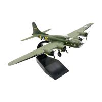 Koolsoo 1:144 B17โมเดลเครื่องบินรบแบบ Diecast พร้อมฐานสำหรับห้องนั่งเล่นห้องนอนตู้