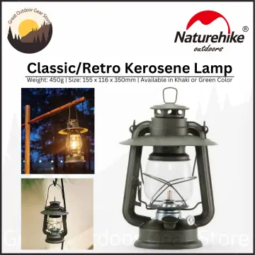 Naturehike Camping Kerosene Lamp Outdoor Picnic Atmosphere Lamp Portable  Lantern Light Ultralight Camping Lighting Hanging Lamp - AliExpress
