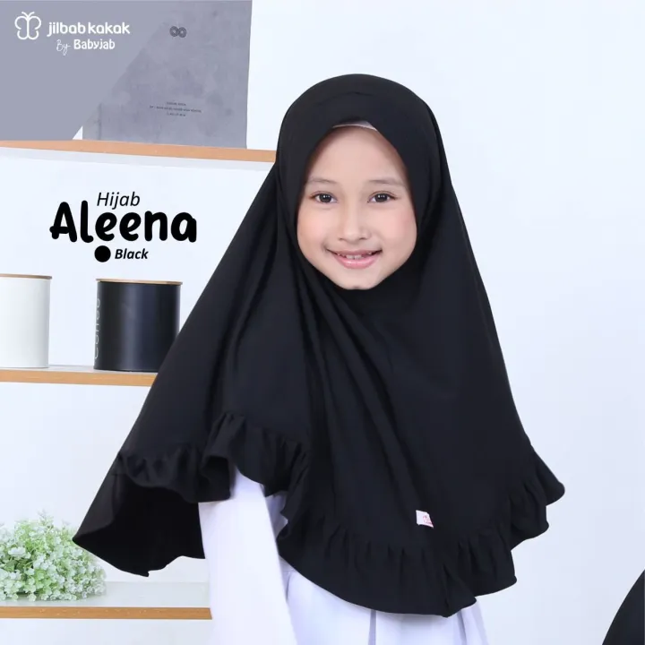 Hijab Kids Terbaru 2021 / Jilbab Kakak Ameena / Kerudung Sekolah Anak ...